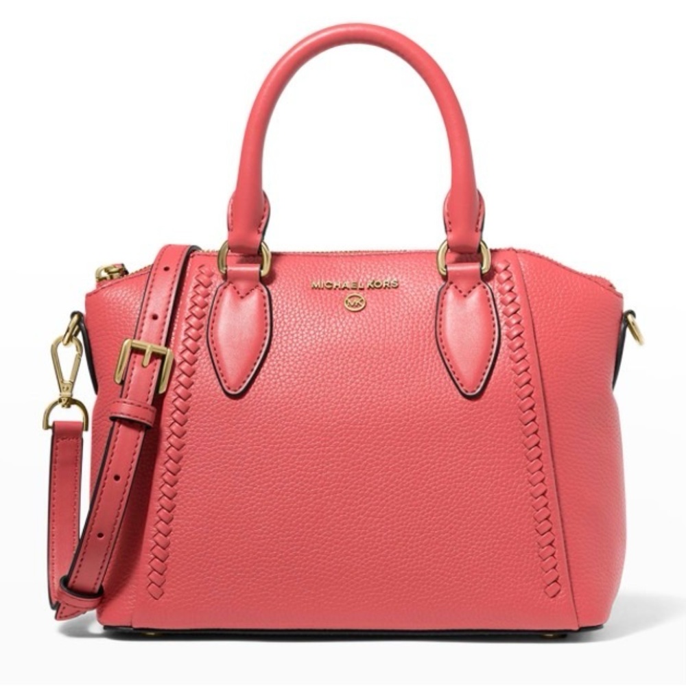 Michael Michael Kors Sienna Medium Leather Messenger